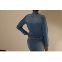 New Star Denim Jacket Dalton Light Stone